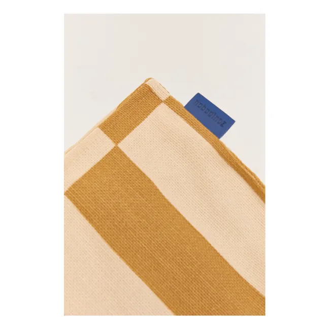 Pouf long Vibes Tiles | Jaune