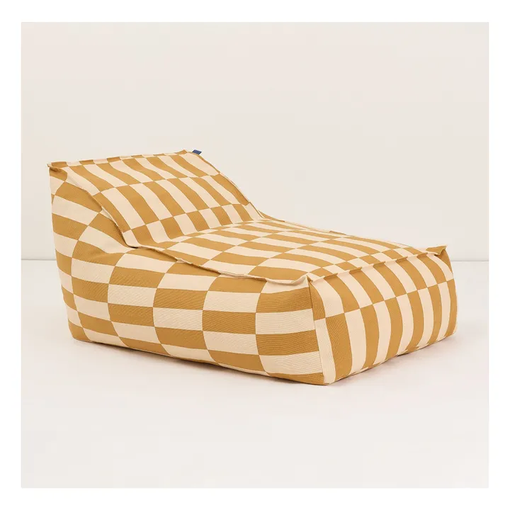 Pouf long Vibes Tiles | Jaune- Image produit n°4