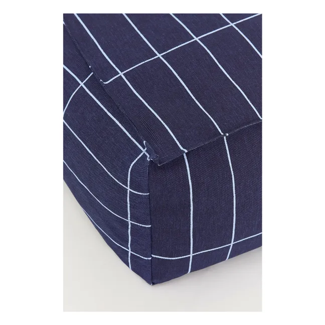 Vibes long pouffe | Navy blue