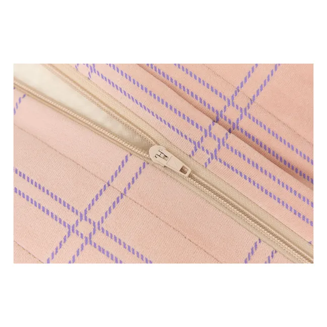 Langer Hocker Oasis aus Eco-Velours | Gelb