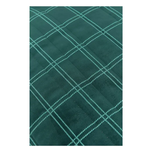 Pouf long Oasis en eco-velours | Vert