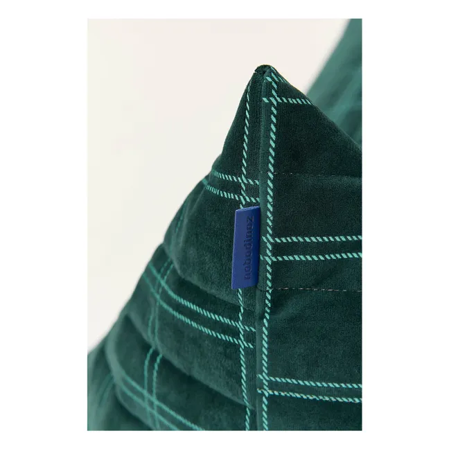 Pouf long Oasis en eco-velours | Vert