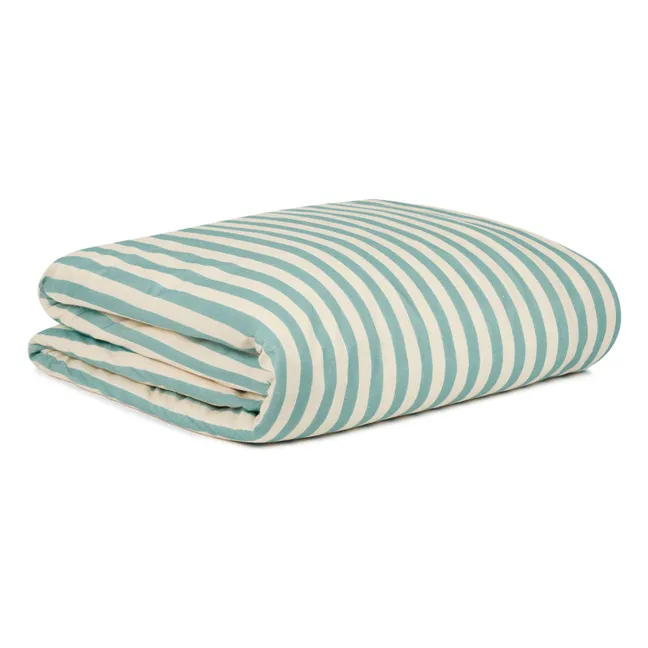 Bettbezug Sheldon Stripes | Turquoise