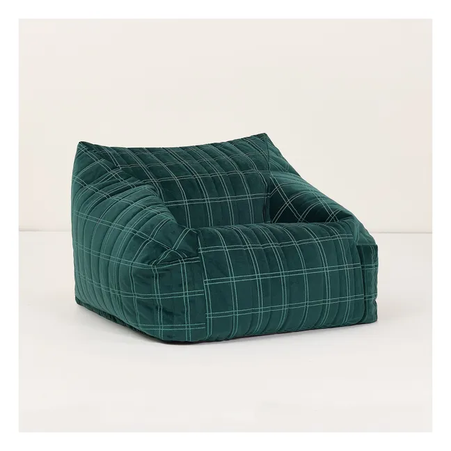 Fauteuil pouf Chelsea | Vert