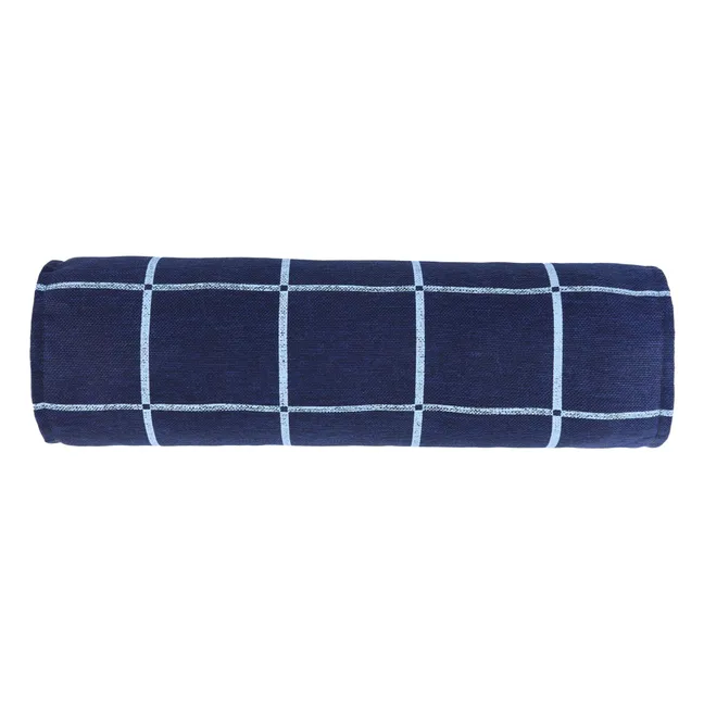 Cuscino bolster Vibes | Blu marino