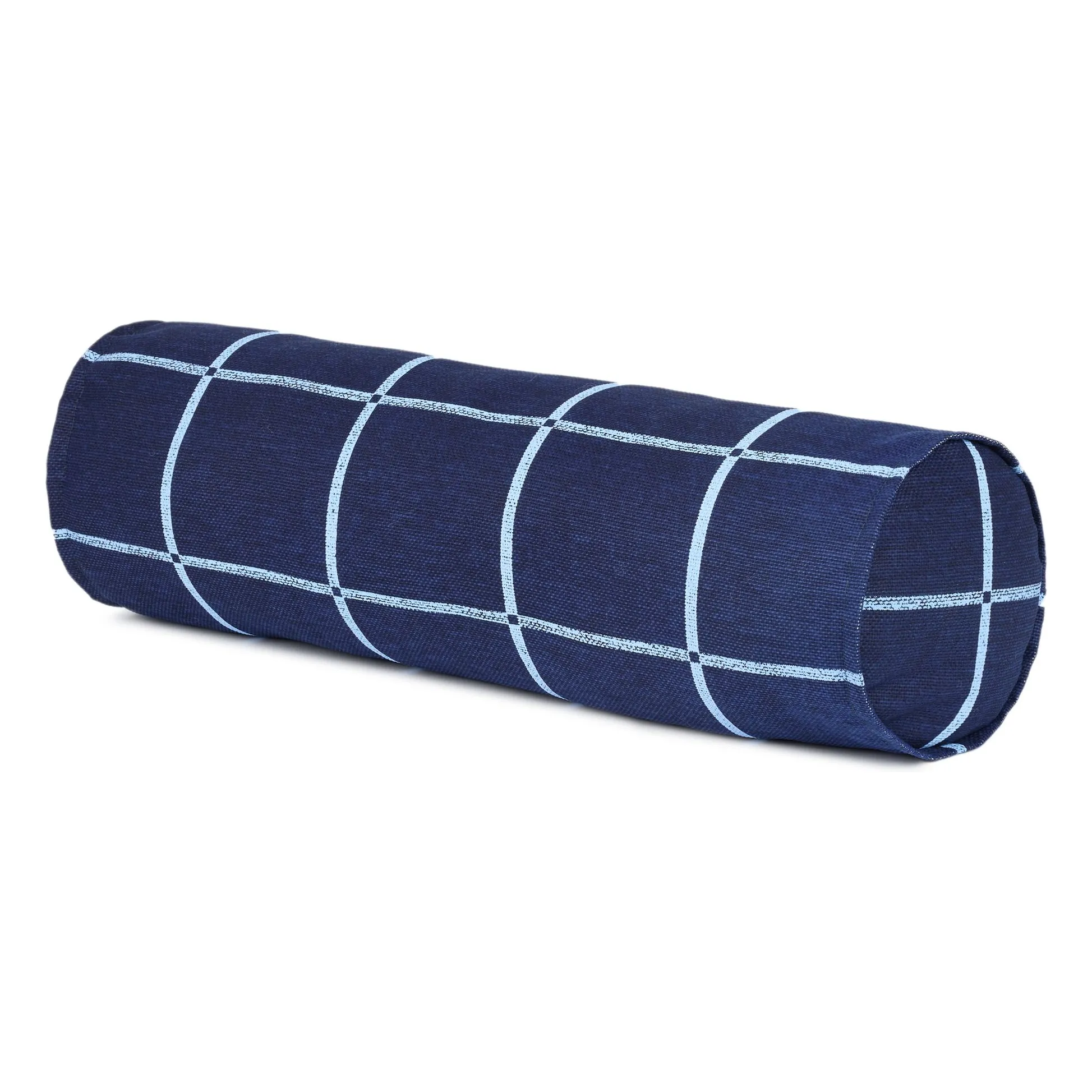 Nobodinoz Navy Blue Vibes Bolster Cushion