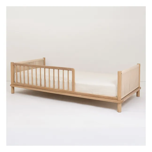 Latitude bed safety rail | Oak