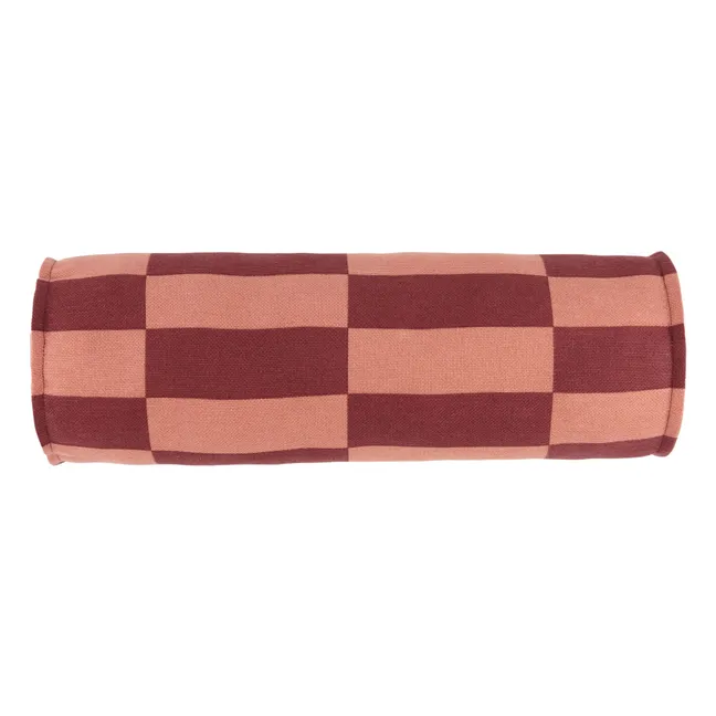 Cuscino bolster Vibes Tiles | Rosso
