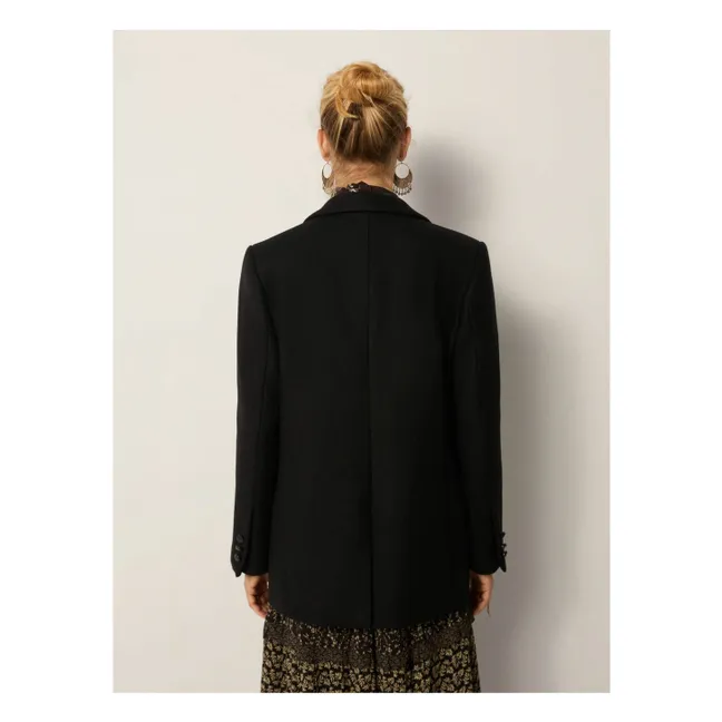 Chaqueta de lana Le Marais Anna | Negro