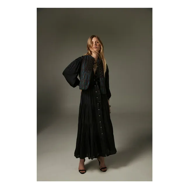 Tender Is The Night Nisha dress | Midnight blue