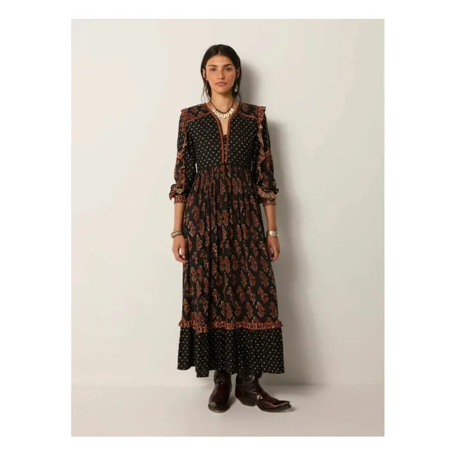 Cocora Lily dress | Black