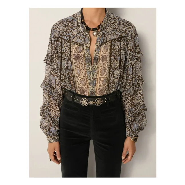 Madurai Camilla blouse | Blue