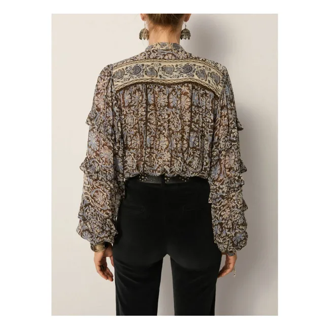 Blouse Madurai Camilla | Bleu