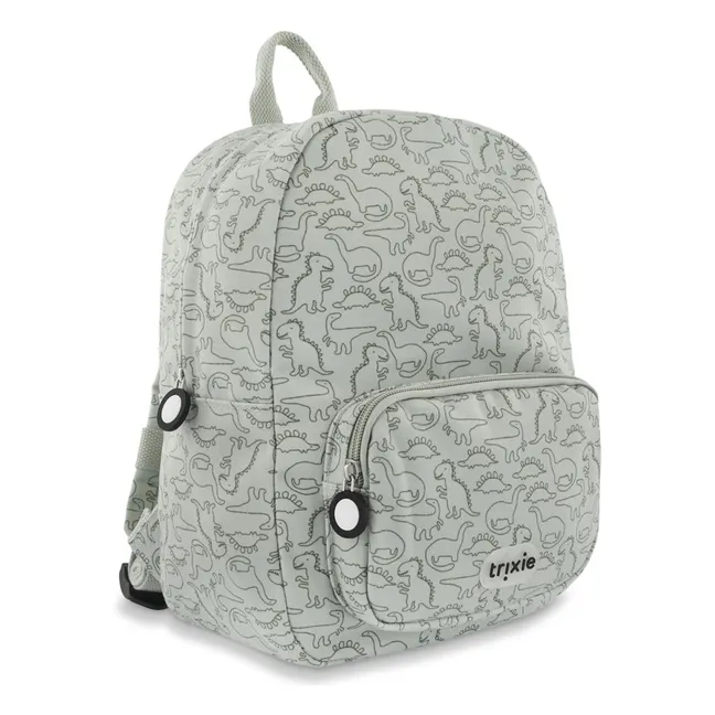 Mochila Daring Dino | Verde Gris
