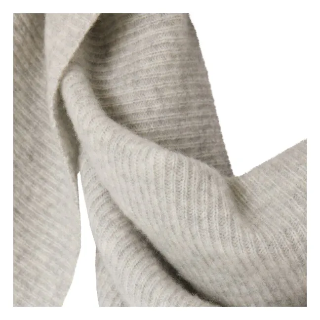 Sciarpa di lana Raxow | Grigio chiné