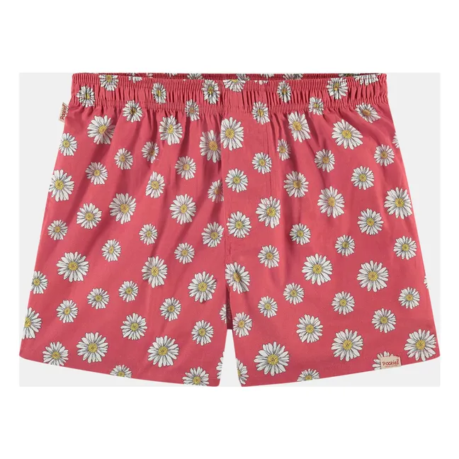 Red Flowers boxer shorts | Red