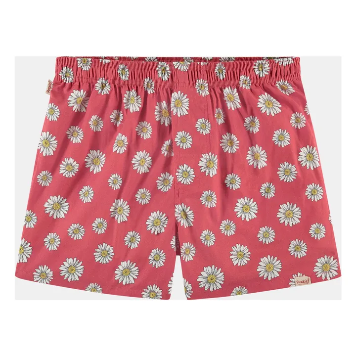 Red Flowers boxer shorts | Red- Product image n°2