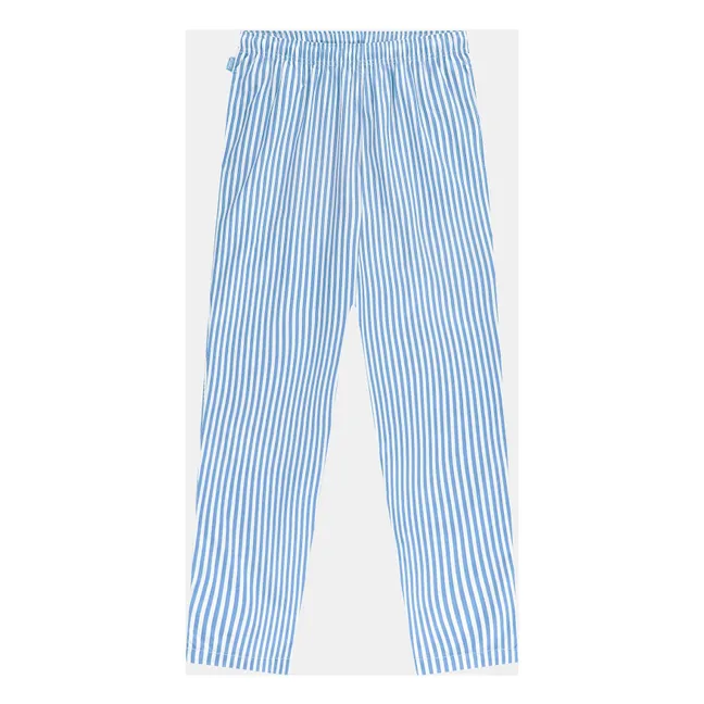 Striped Pyjama Pants | Blue