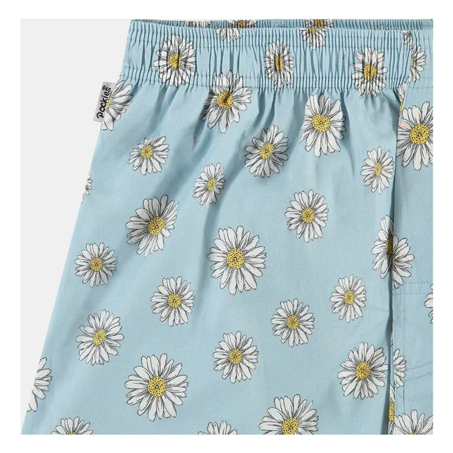 Caleçon Blue Flowers | Bleu