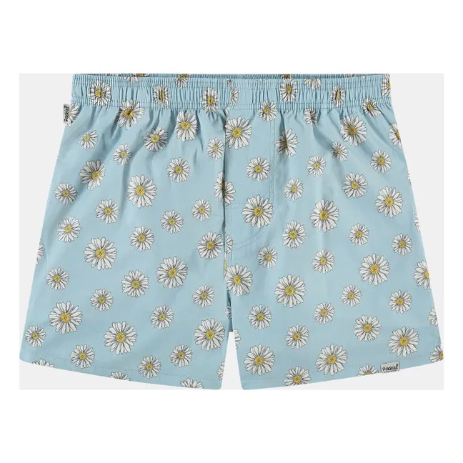 Caleçon Blue Flowers | Bleu