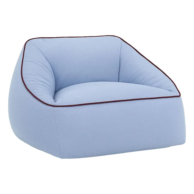Fauteuil pouf Arnold | Bleu