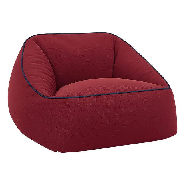 Sessel Hocker Arnold | Rot