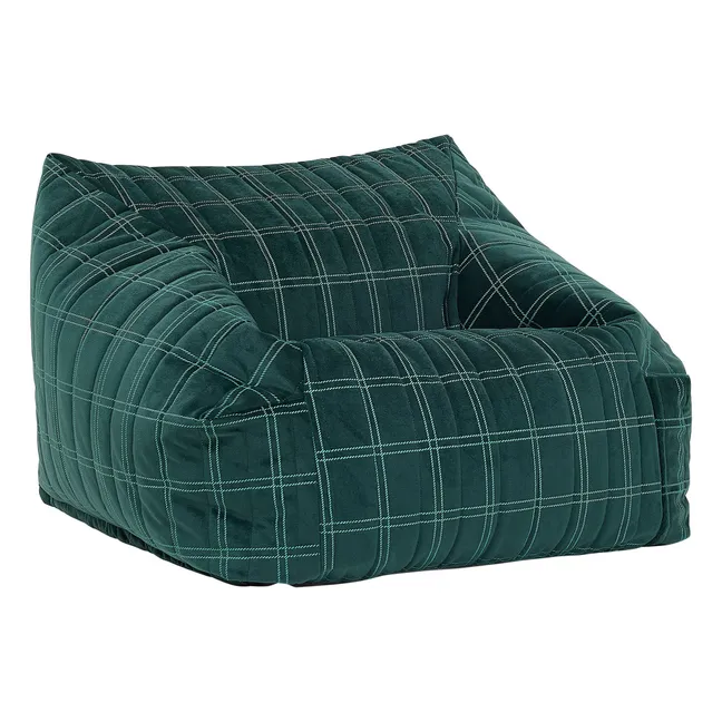 Fauteuil pouf Chelsea | Vert