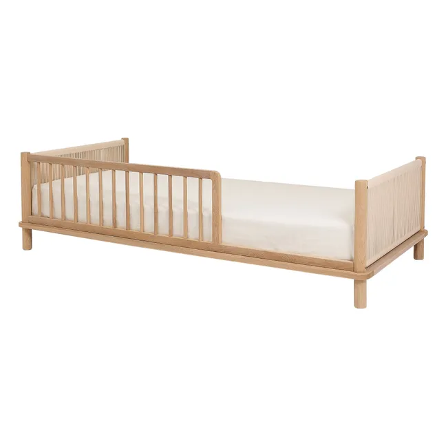 Latitude bed safety rail | Oak