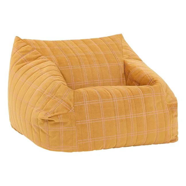 Fauteuil pouf Chelsea | Jaune