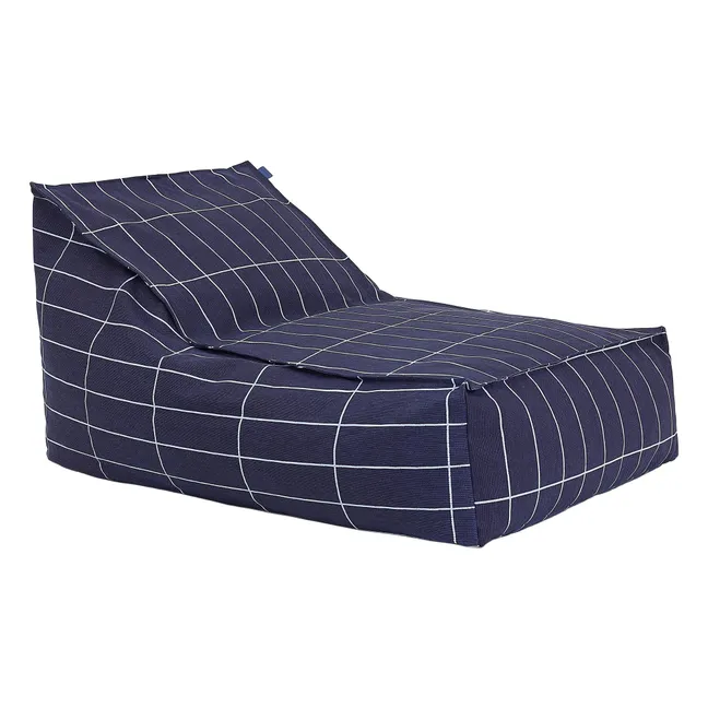 Vibes long pouffe | Navy blue