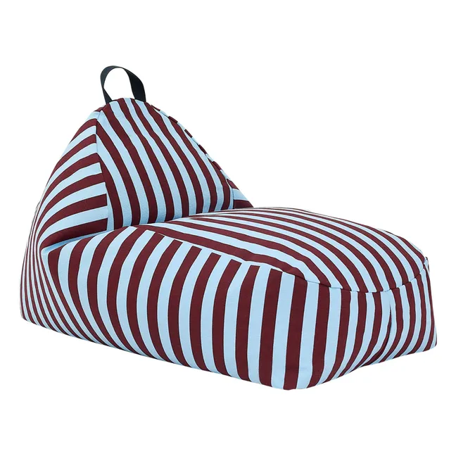 Pouf long Bliss | Bleu