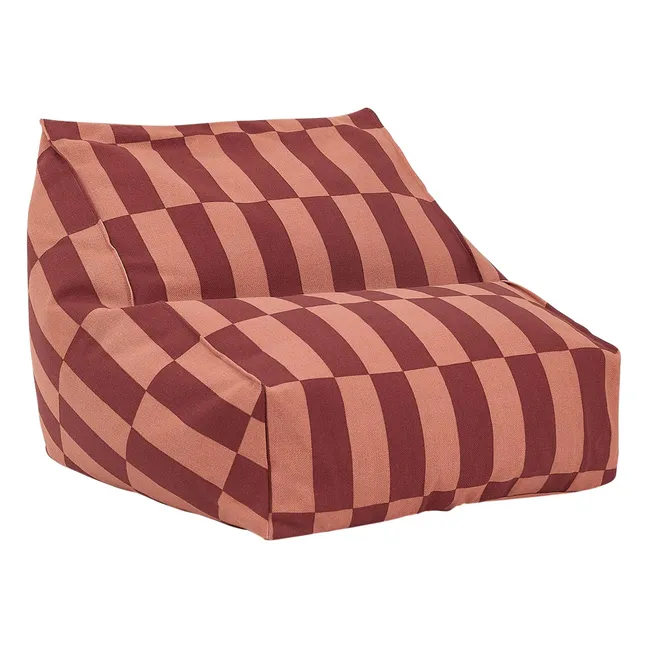 Fauteuil pouf Vibes | Rouge