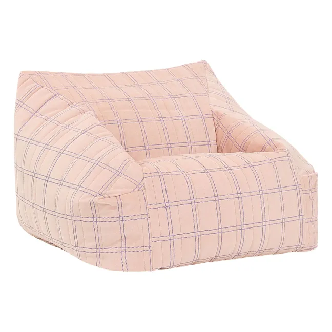 Fauteuil pouf Chelsea | Rose