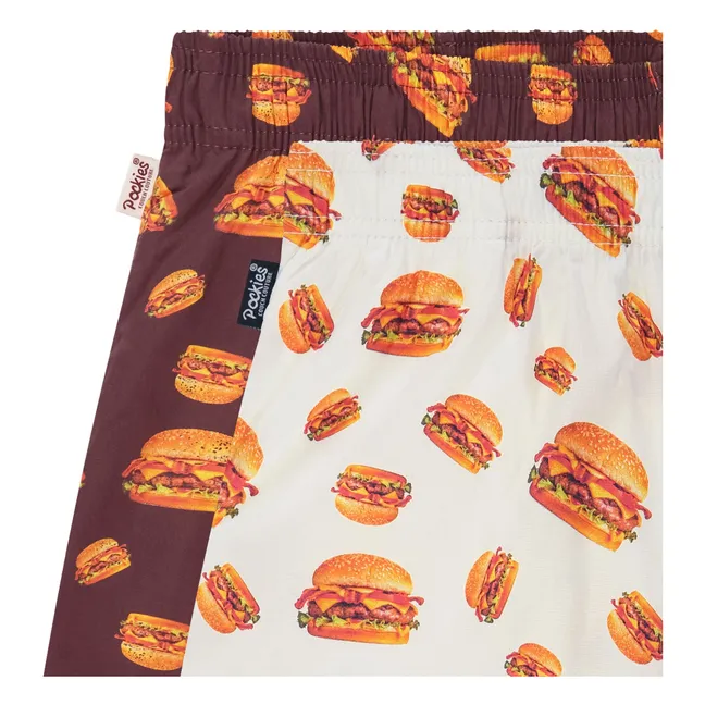 Calzoncillos Burger Pack 2 | Rojo