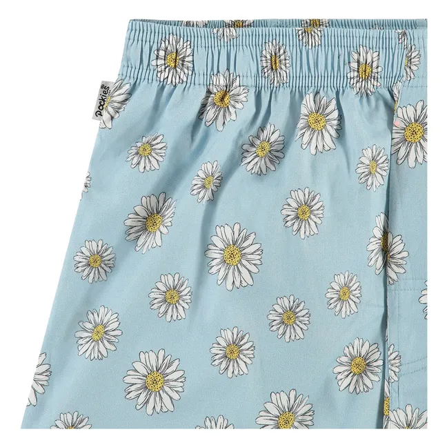 Blue Flowers boxer shorts | Blue