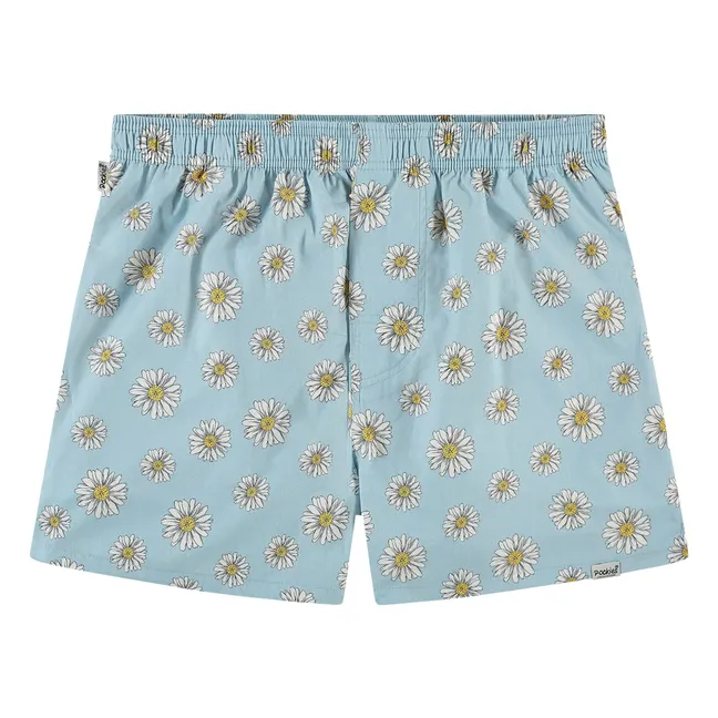 Blue Flowers boxer shorts | Blue