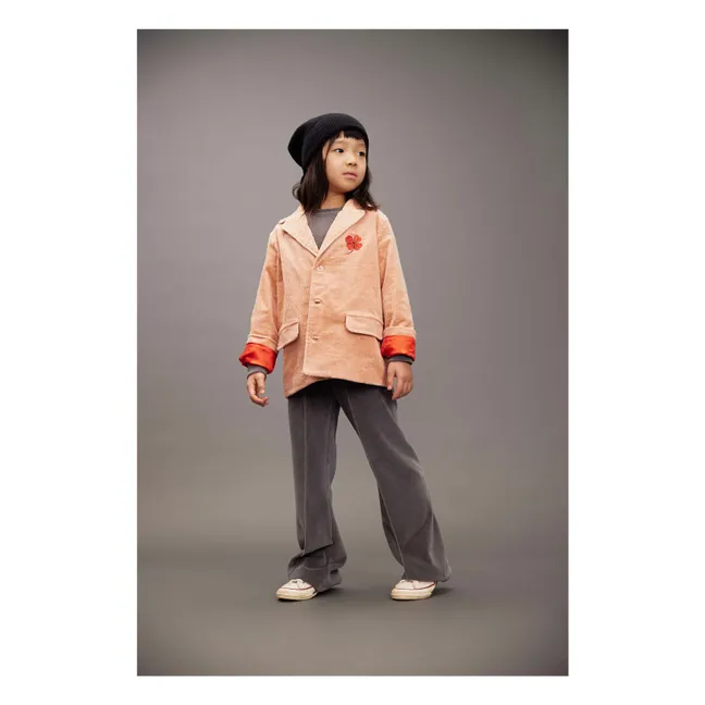 Veste Clover Velours Côtelé | Saumon