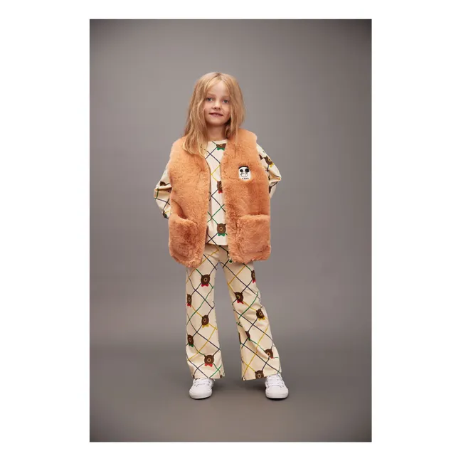 Camiseta Oso Algodón orgánico | Crudo