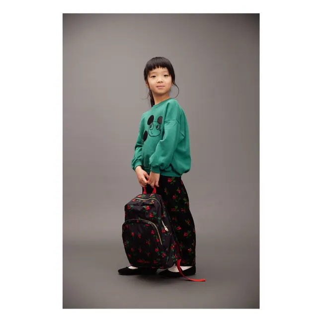 Ritratz organic cotton sweatshirt | Green