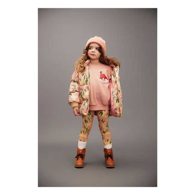 Bonnet Tricot Coton Bio | Rose