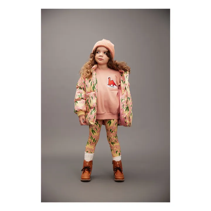 Bonnet Tricot Coton Bio | Rose- Image produit n°1