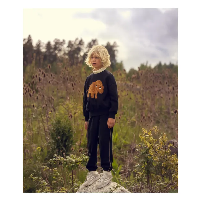 Sweat Mammouth Coton Bio | Noir