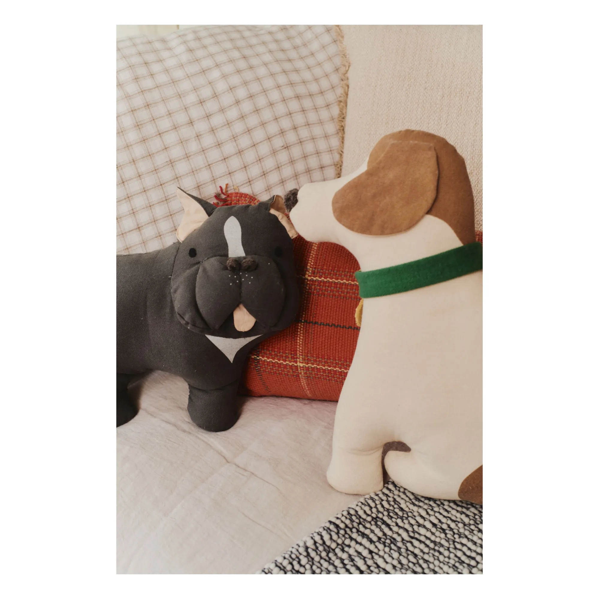 Coussin Jimmy | Gris anthracite- Image produit n°2