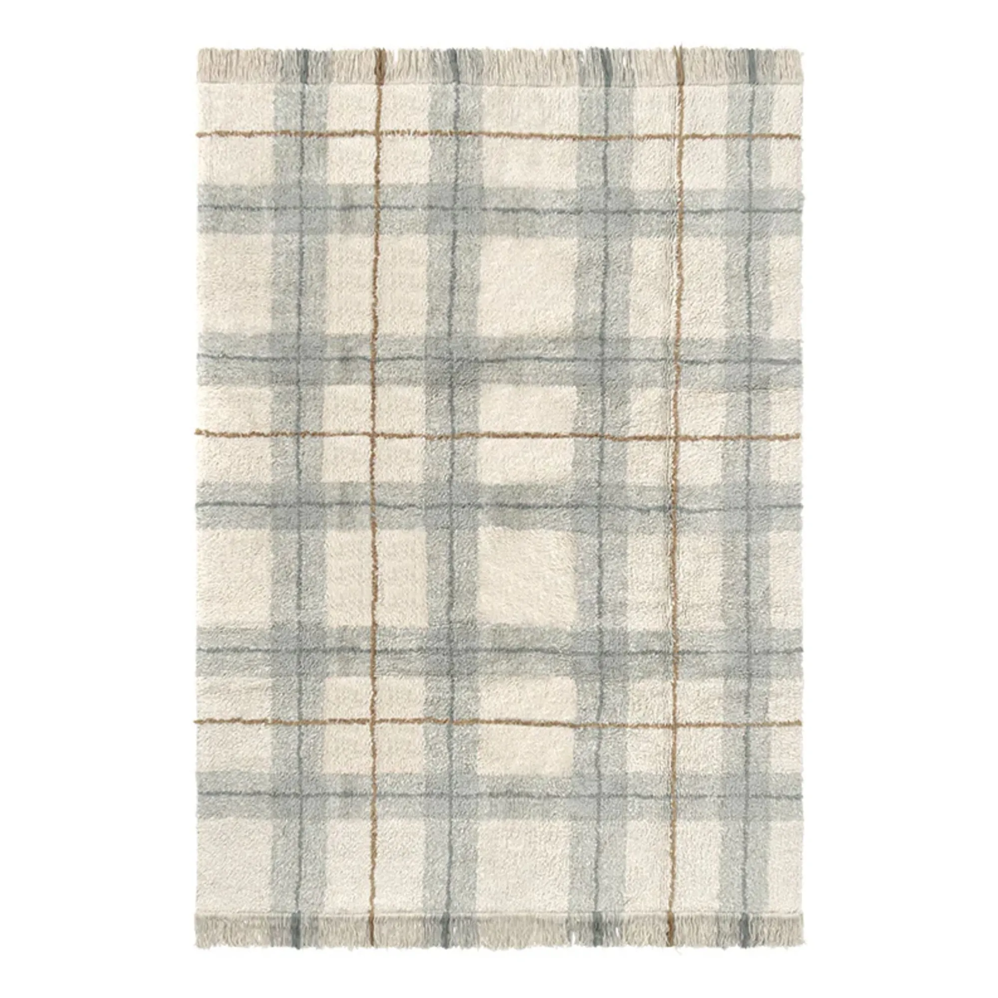 Tapis Tartan  | Bleu Glacier- Image produit n°0