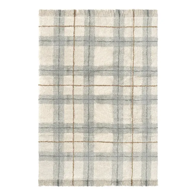 Tartan-Teppich  | Ice Blau