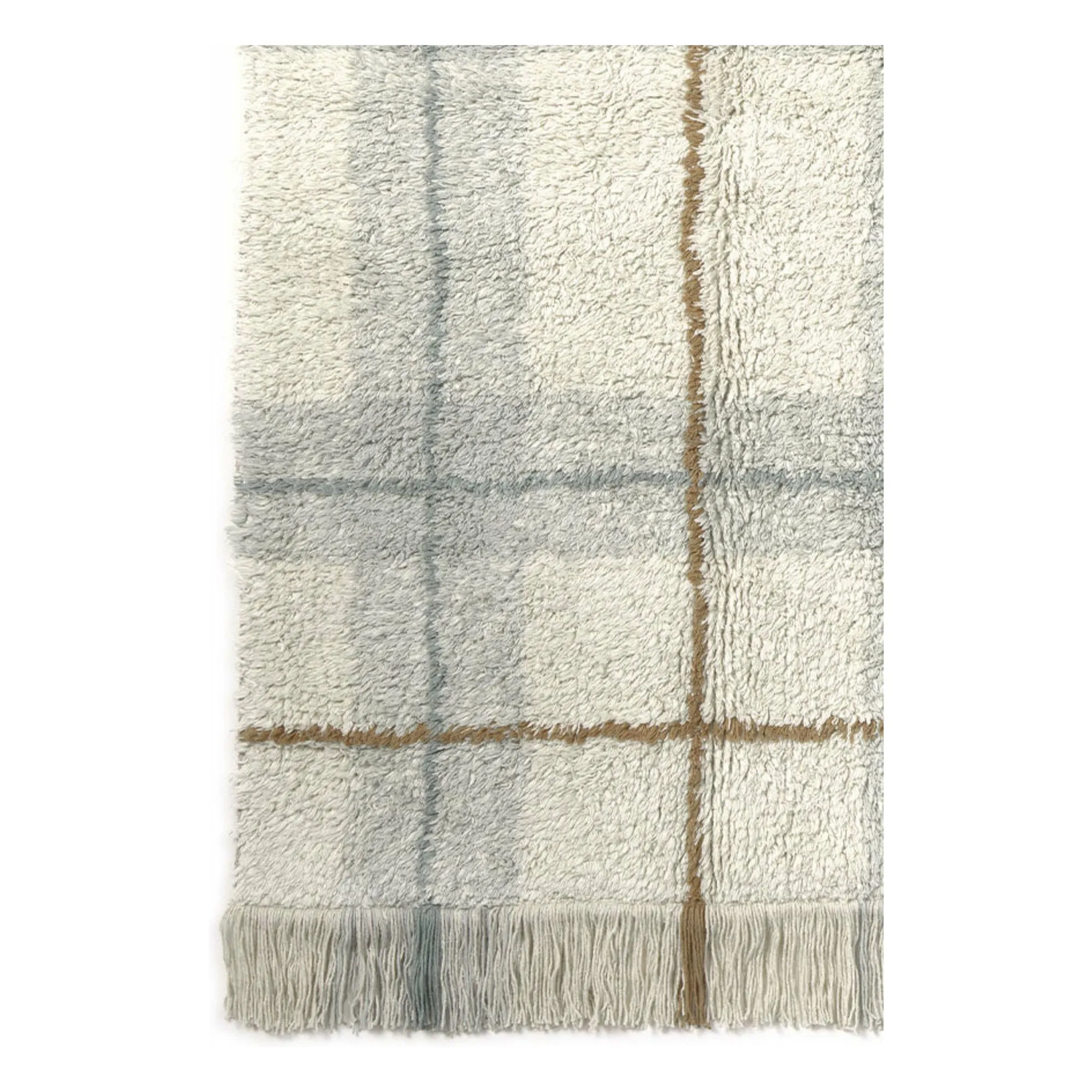 Tapis Tartan  | Bleu Glacier- Image produit n°1