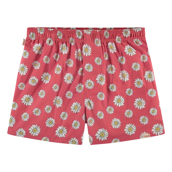 Red Flowers boxer shorts | Red- Product image n°0
