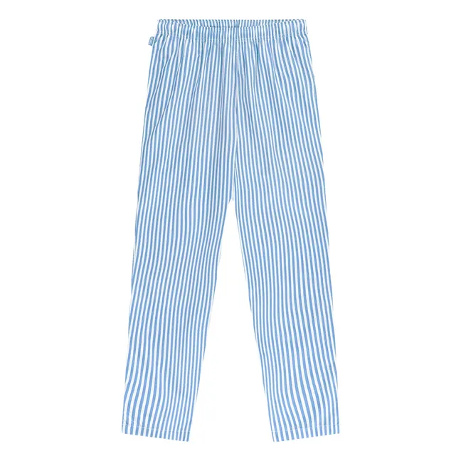 Striped Pyjama Pants | Blue