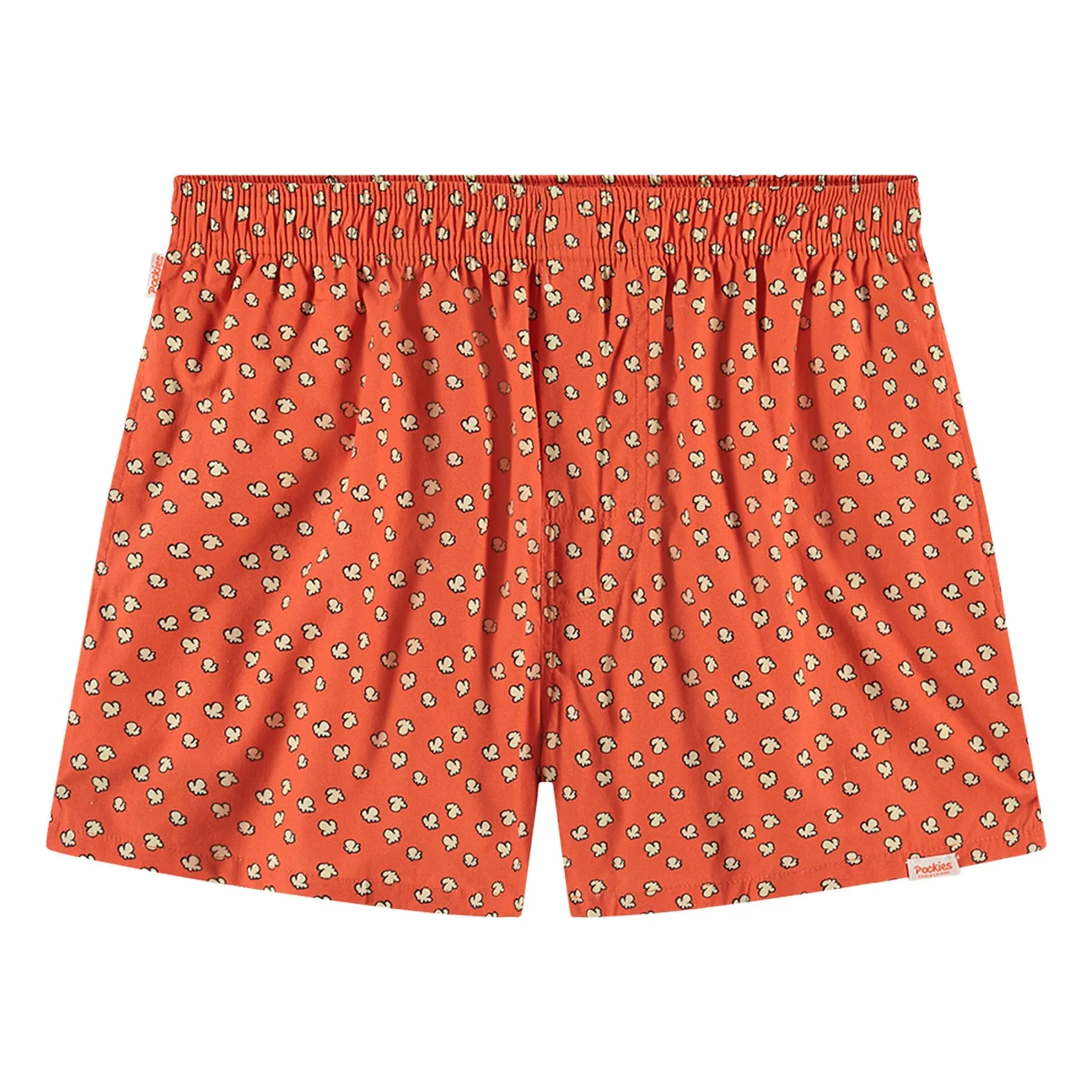 Pockies Orange Popcorn Shorts