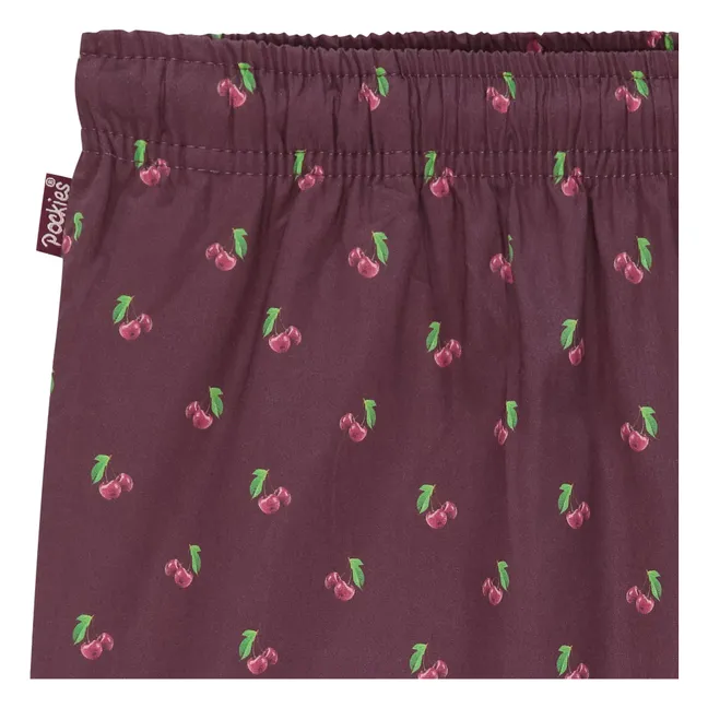 Cherry Pyjama Pants  | Cherry red